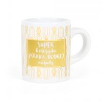 Hrnček na espresso - Super kolegyňa, záruka dobrej nálady ALBI