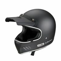 Helm - BLACK HEART - Retron - Simple - SCHWARZ M