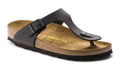 Birkenstock Gizeh BF Black Regular Fit Ženy - Sandály Birkenstock - Černá - 43691-7.5 - Size: 7.5