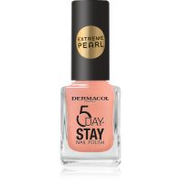 Dermacol 5 Day Stay Extreme Pearl Nagellack mit perlmutternem Glanz Farbton 2 11 ml