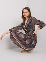Dress-DHJ-SK-10201.93P-black-beige