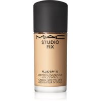 MAC Cosmetics Mini Studio Fix Fluid SPF 15 24HR Matte Foundation + Oil Control machiaj cu efect matifiant SPF 15 culoare NC17 15 ml