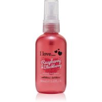 I Love Raspberry & Blackberry osvežujoče pršilo za telo za ženske 100 ml