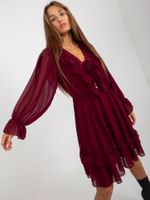 Dress-TW-SK-BI-0761.92-burgundy