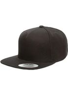 Premium Snapback Cap Black/Black