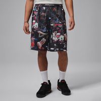 Jordan Flight Printed Cat Scratch Shorts - Pánske - Kraťasy Jordan - Čierne - IF1841-010 - Veľkosť: S