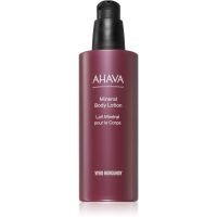 AHAVA Vivid Burgundy хидратиращо мляко за тяло с минерали от Мъртво море 250 мл.