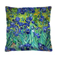 Bertoni Home Unisex's Square Pillow Irises