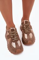 BIG STAR SHOES Dámské Zateplené Sneakersy Na Platformě Big Star