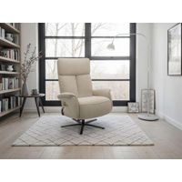 Sit & More RELAXAČNÉ KRESLO, textil, béžová