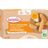 Babybio BIO sladký pomaranč piškóty 120 g