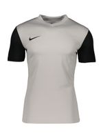 NIKE Tehnička sportska majica 'Tiempo Premier II'  siva / crna
