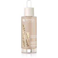 AA Wings of Color Healthy Wear Radiant Foundation posvetlitveni vlažilni tekoči puder odtenek 304 Natural Beige 30 ml