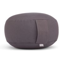Bodhi Yoga Bodhi meditációs párna RONDO ECO 32 x 20 cm-es tönköly töltelékkel Szín: szürke