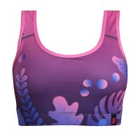 Vidám női sportmelltartó Dedoles Lila levelek (D-W-AW-GB-C-RP-1281) S