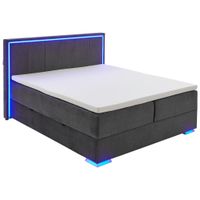 Boxxx BOXSPRINGOVÁ POSTEĽ, 180/200 cm, antracitová
