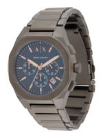 ARMANI EXCHANGE Analogni sat  noćno plava / boja blata