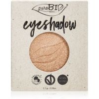 puroBIO Cosmetics Compact Eyeshadows szemhéjfesték utántöltő árnyalat 01 Sparkling Wine 2,5 g