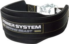 Power System Opasek na závaží Dipping Beast PS 3860 černo/žlutý univerzál