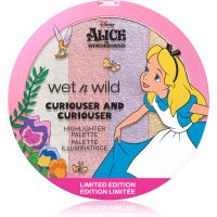 Wet n Wild Alice in Wonderland Curiouser And Curiouser палитра хайлайтъри 10 гр.