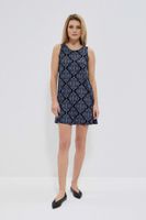 Marisse Summer Dress With Straps L-Su-3741 Navy
