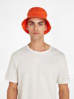 Tommy Hilfiger Flag Bucket Hut Orange