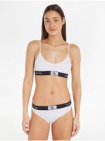 Biela dámska podprsenka Calvin Klein Underwear Unlined Bralette