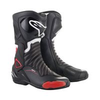 Moto boty Alpinestars S-MX 6 černé/červené  černé/červené  37