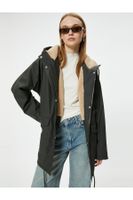 Koton Anthracite Youth Coat