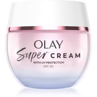 Olay Super Cream SPF 30 leichte feuchtigkeitsspendende Creme für das Gesicht SPF 30 50 ml