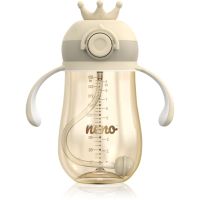 NENO Mio 2 12m+ tréningový hrnček s rúrkou Cream 280 ml