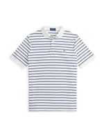 Polo Ralph Lauren Majica  mornarsko plava / kraljevsko plava / čokolada / bijela