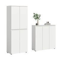 Livetastic PREDSIEŇOVÁ SKRIŇA, biela, 190/175/37 cm