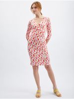 Orsay Pink Ladies Patterned Dress - Women