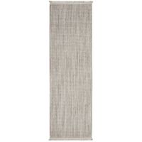 Novel BEHÚŇ, 80/250 cm, biela, svetlosivá