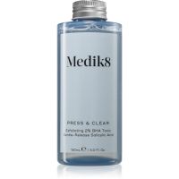 Medik8 Press & Clear tonik delikatnie złuszczający zapewnia stopniowe uwalnianie 150 ml