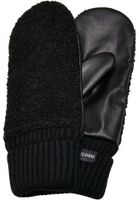 Urban Classics Rukavice sa spojenim prstima  crna / bijela