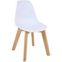 P & B DETSKÁ STOLIČKA biela, farba buka