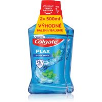 Colgate Plax Cool Mint рідина для полоскання рота з екстрактами трав 2x500 мл