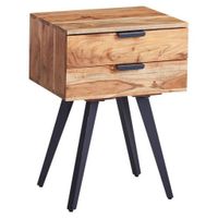 MID.YOU NOČNÝ STOLÍK, akácia, 47/65/35 cm