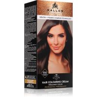 Kallos Glow Lasting Cream Colour Permanent-Haarfarbe Farbton Mahogany Brown 60 ml