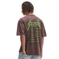 Cropp - Majica s potiskom Metallica - rjava
