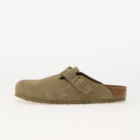 Trampki Birkenstock Boston Leather Velvet Faded Khaki EUR 41