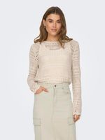 Jacqueline de Yong Sun Pullover Beige