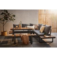 Ambia Garden JEDÁLENSKÁ TERASOVÁ SÚPRAVA kov, plast, textil