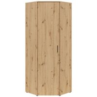 Carryhome ROHOVÁ SKŘÍŇ, dub artisan, 71,5/195/71,5 cm