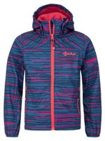 Girls' softshell jacket Kilpi RAVIA-JG dark blue