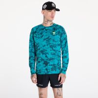 T-shirt Under Armour Project Rock IsoChill LS Hydro Teal/ Black/ High-Vis Yellow M