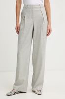 BOSS Orange pantaloni din amestec de lână C_Taflong