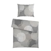 Esposa POSTEĽNÁ BIELIZEŇ, flanel, antracitová, 140/220 cm